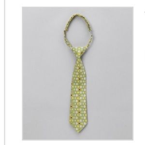 Trendy Ties Lime Dotted Tie. Size: 2T-4T